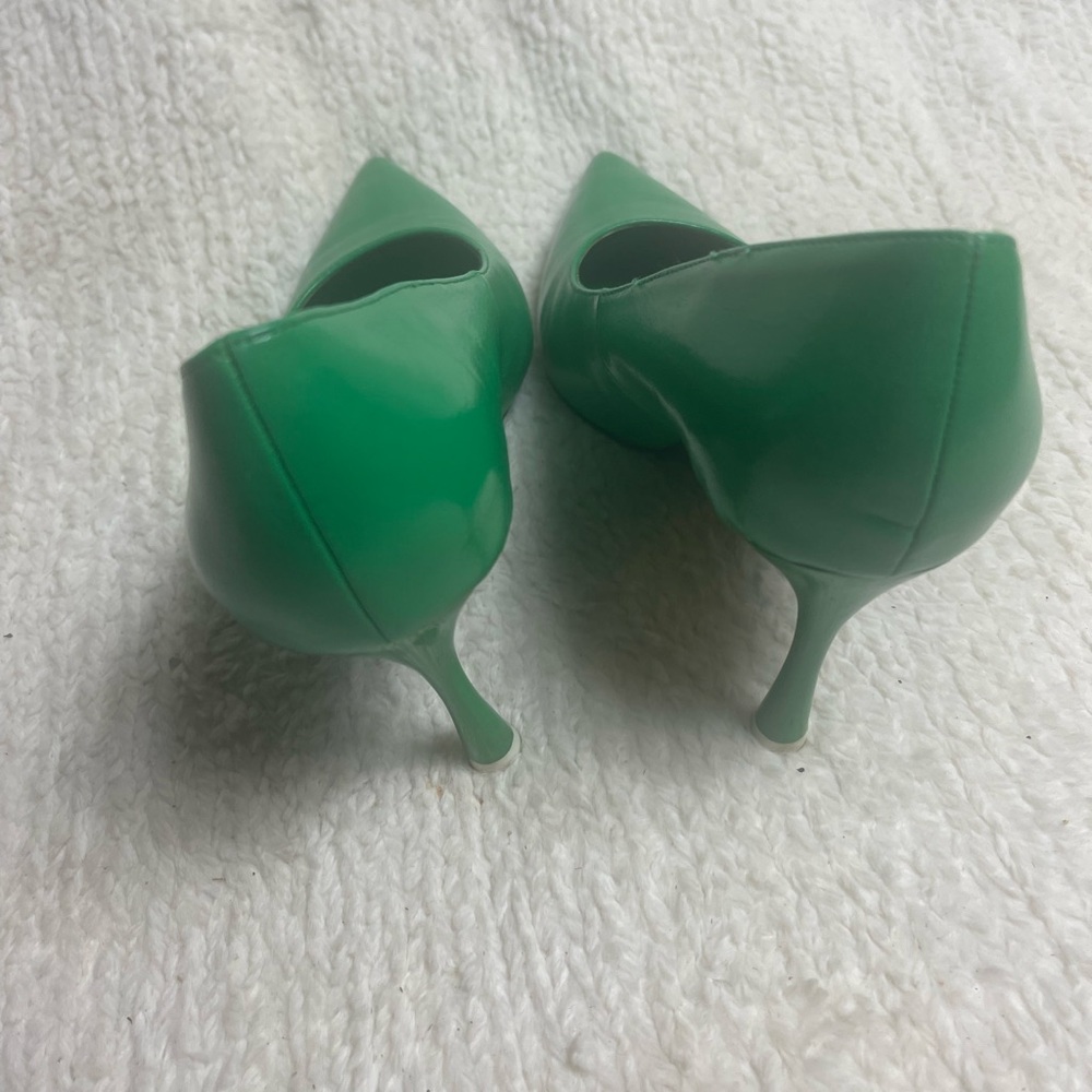 Zara Vibrant Green Heels - Picture 4 of 10